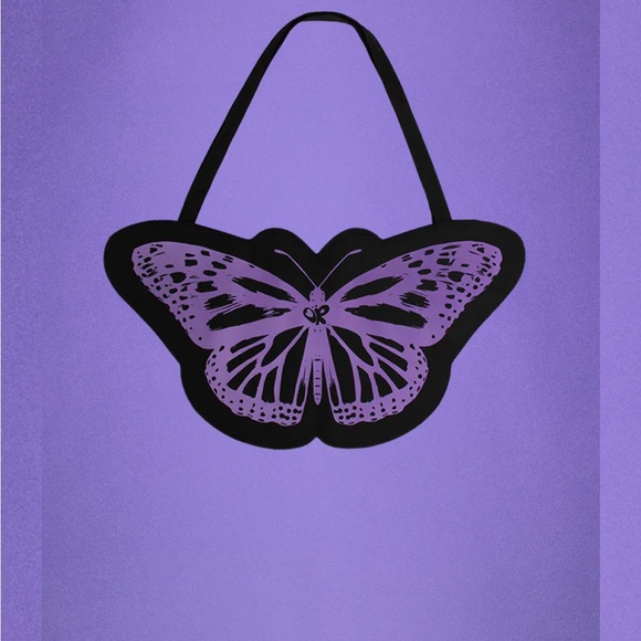 New purple butterfly tote Merch from Olivia Rodrigo concert - Picture 6 of 7
